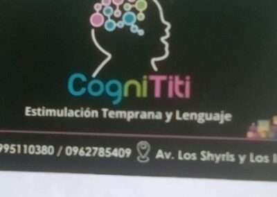 COGNI TITI ESTIMULACIÓN TEMPRANA Y LENJUAGE