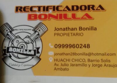 RECTIFICADORA BONILLA