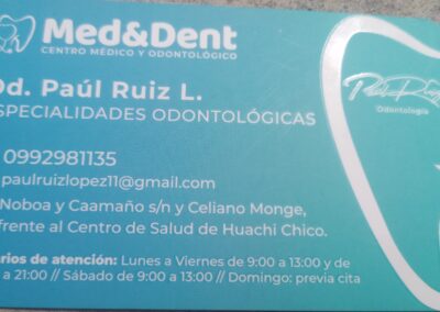 MED&DENT ESPECIALIDADES ODONTOLOGICAS